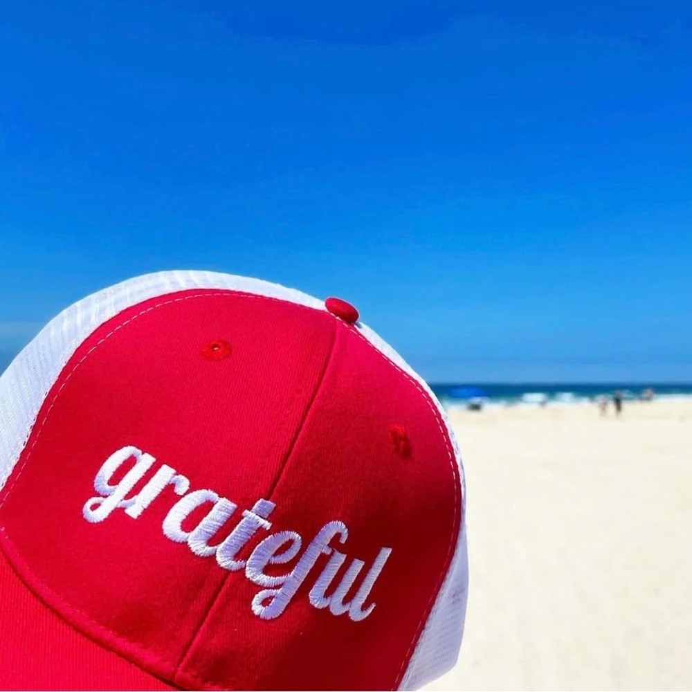 Red 'Grateful' Cap